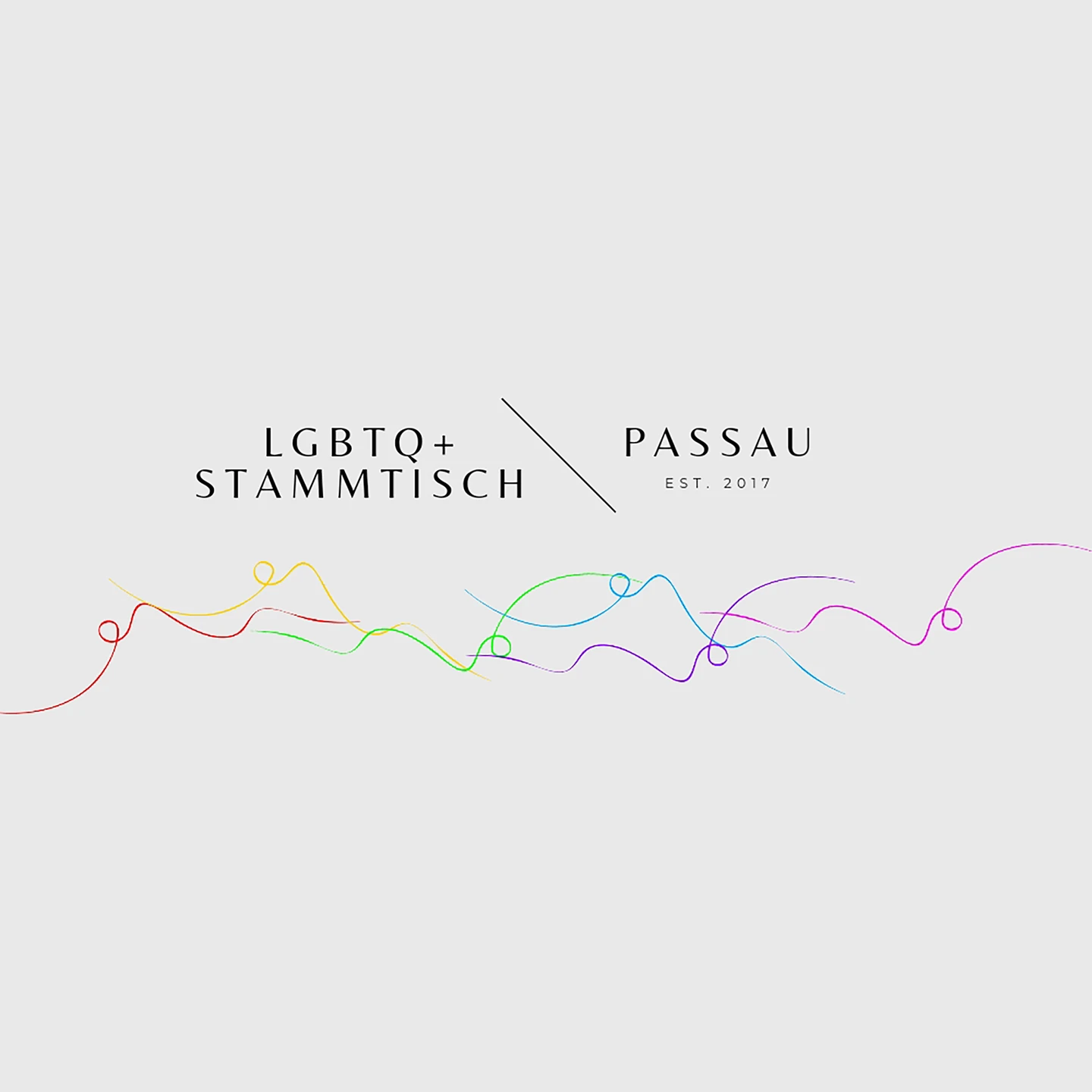 LGBTQ+ Stammtisch Logo